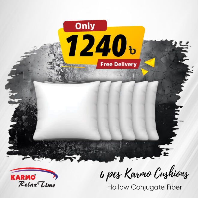 6 RelaxTime Cushion Offer