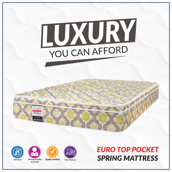Euro Top Pocket Spring Mattress