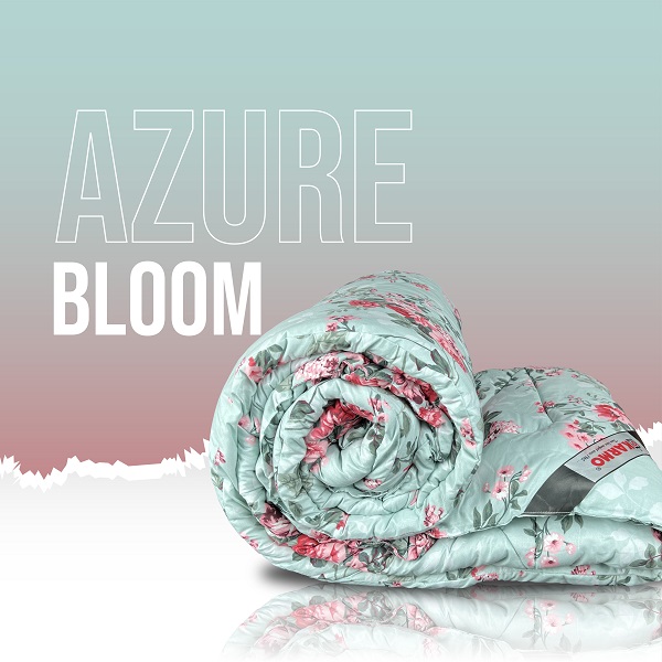 Comforter Azure Bloom